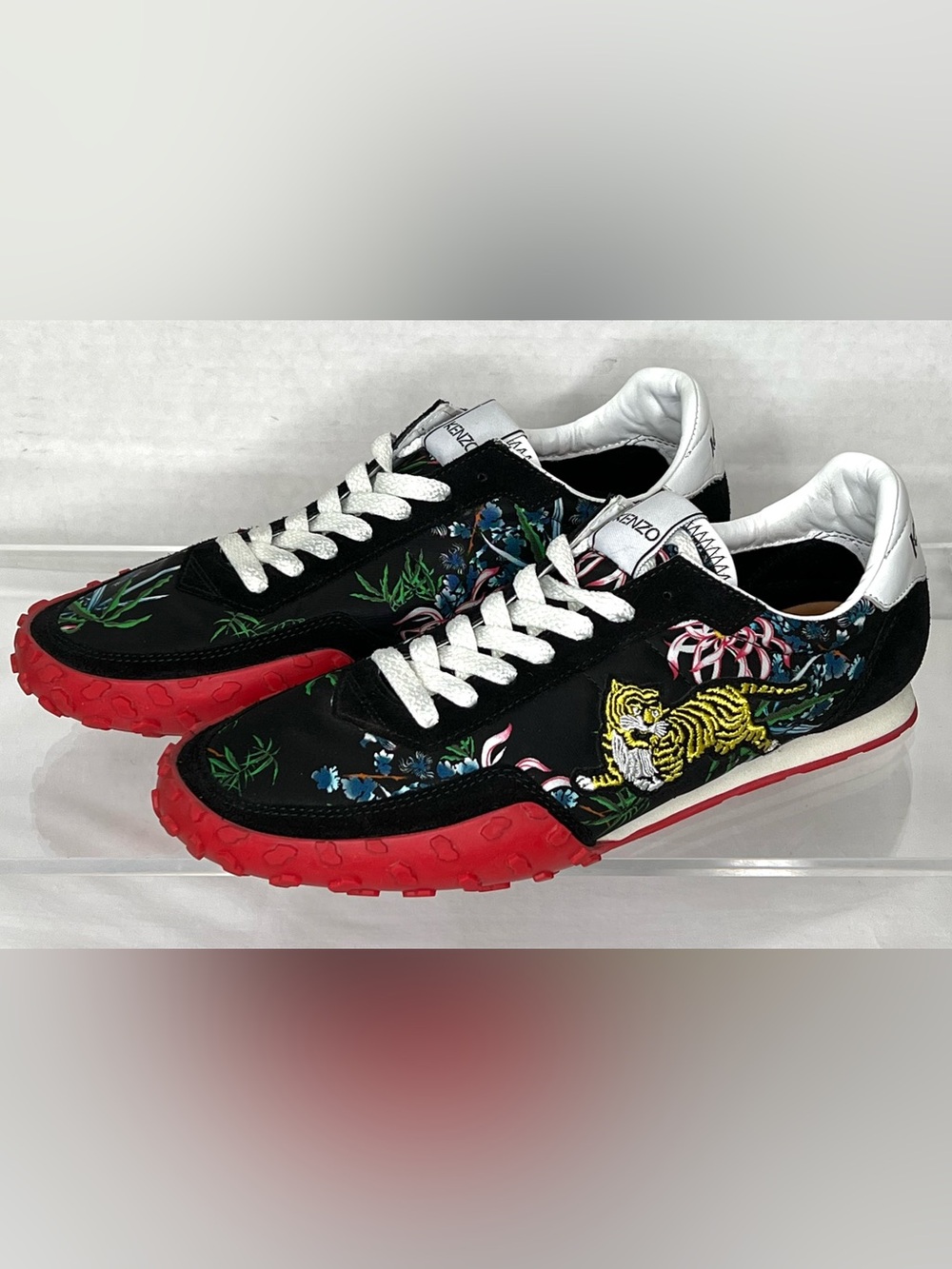 Kenzo Move Tiger Embroidered Sneaker, 
Sz 41 - Picture 3 of 9